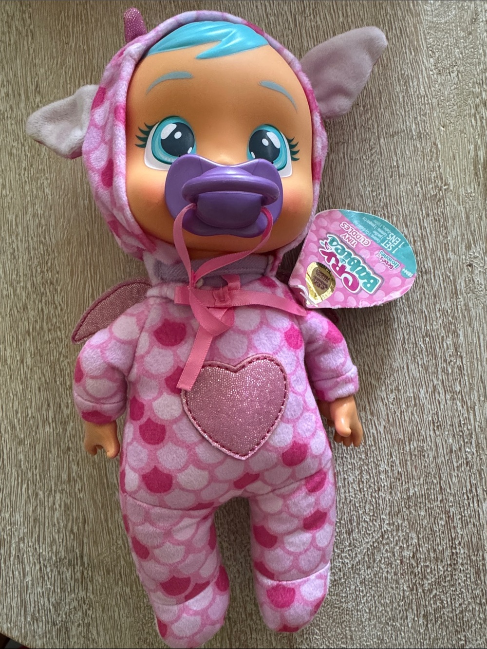 Cry Babies Tiny Cuddles Bruny - 9 inch